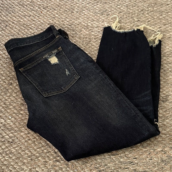 GAP Blue Distressed Ripped Jeans - Picture 6 of 7